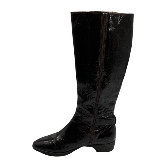 Sofft Brown Knee High Tall Riding Boots Size 6 1/5 Women's - Picture 9 of 12